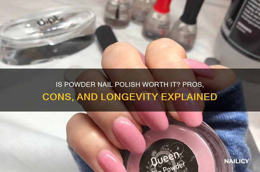 is powder nail polish good