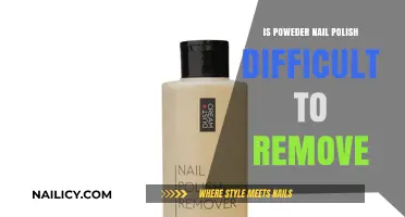 Powder Nail Polish: Easy or Hard to Remove?
