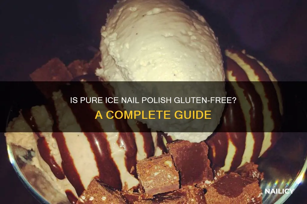 is pure ice nail polish gluten free