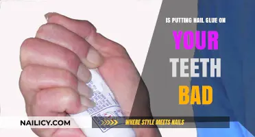 Nail Glue on Teeth: Risks, Dangers, and Dental Health Concerns