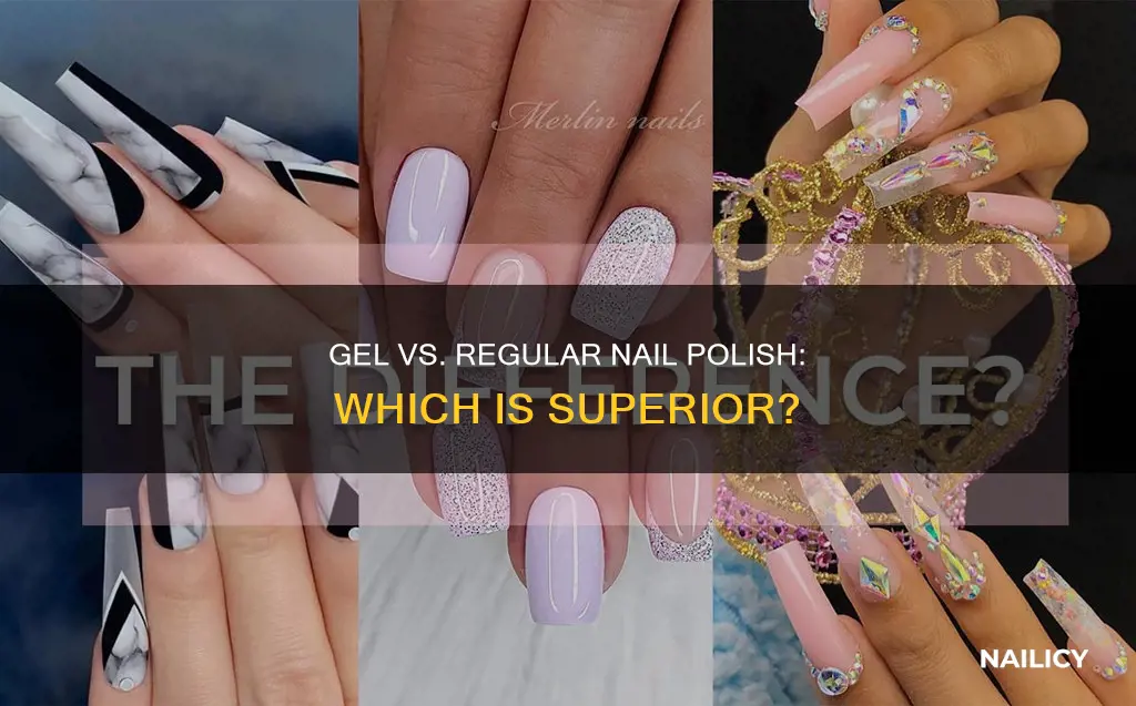 is regular nail polish better than gel
