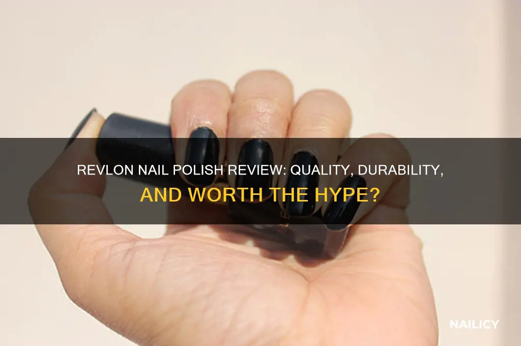 is revlon a good nail polish brand