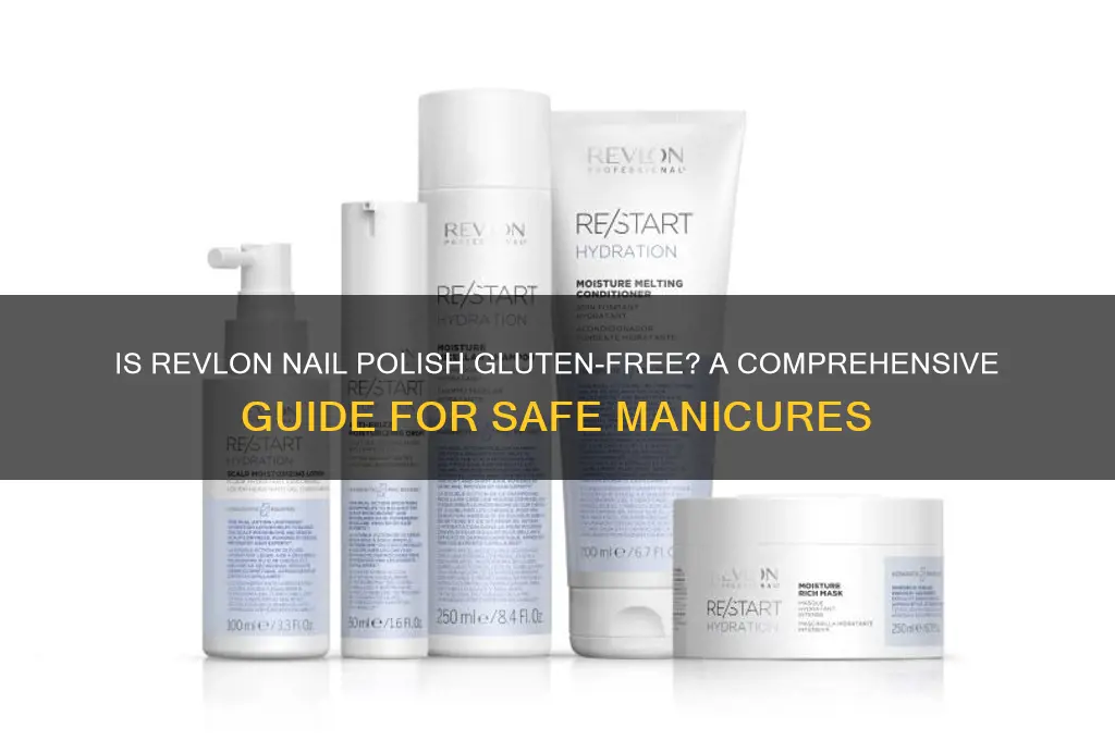 is revlon nail polish gluten free