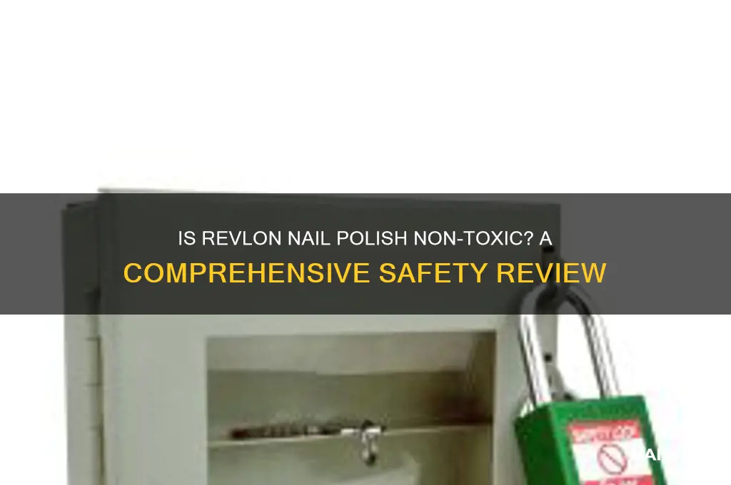 is revlon nail polish non toxic