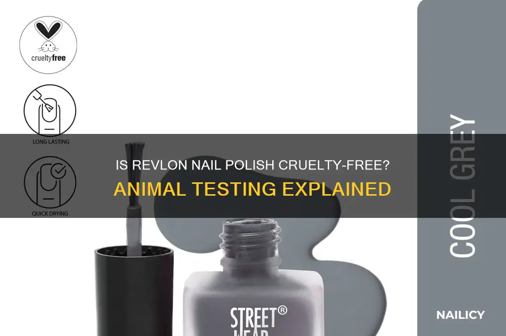 is revlon nail polish tested on animals