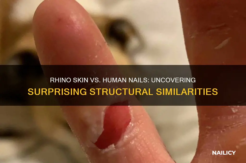 is rhino skin the same as your nails