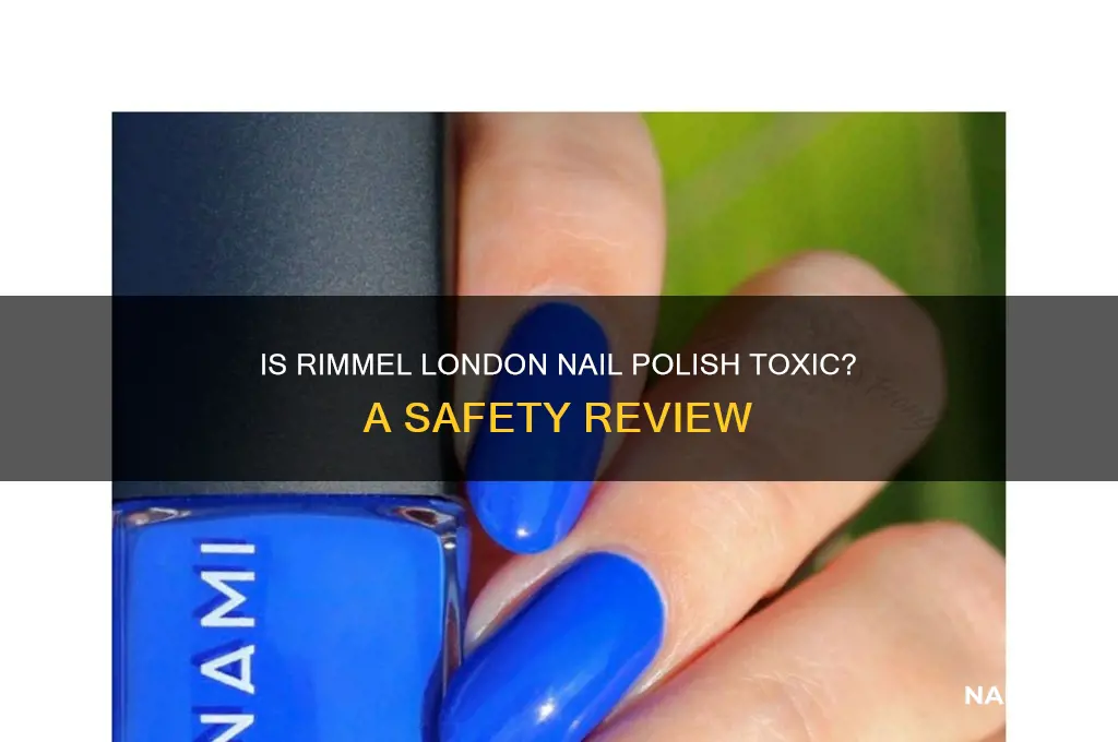 is rimmel london nail polish toxic