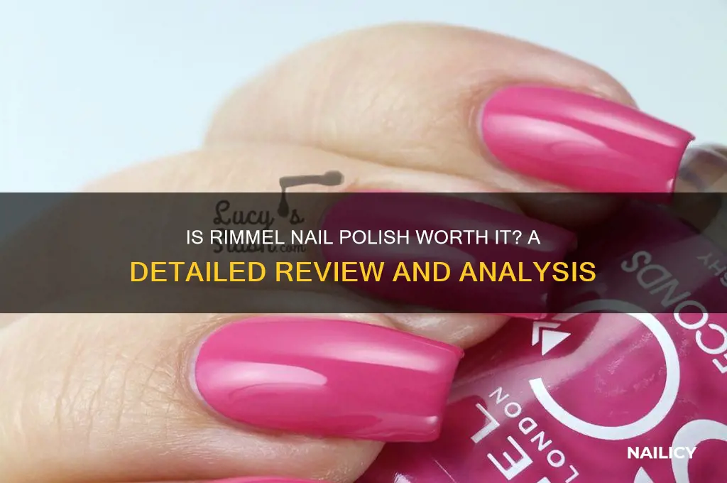 is rimmel nail polish good