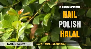 Is Runway Breathable Nail Polish Halal? A Detailed Analysis