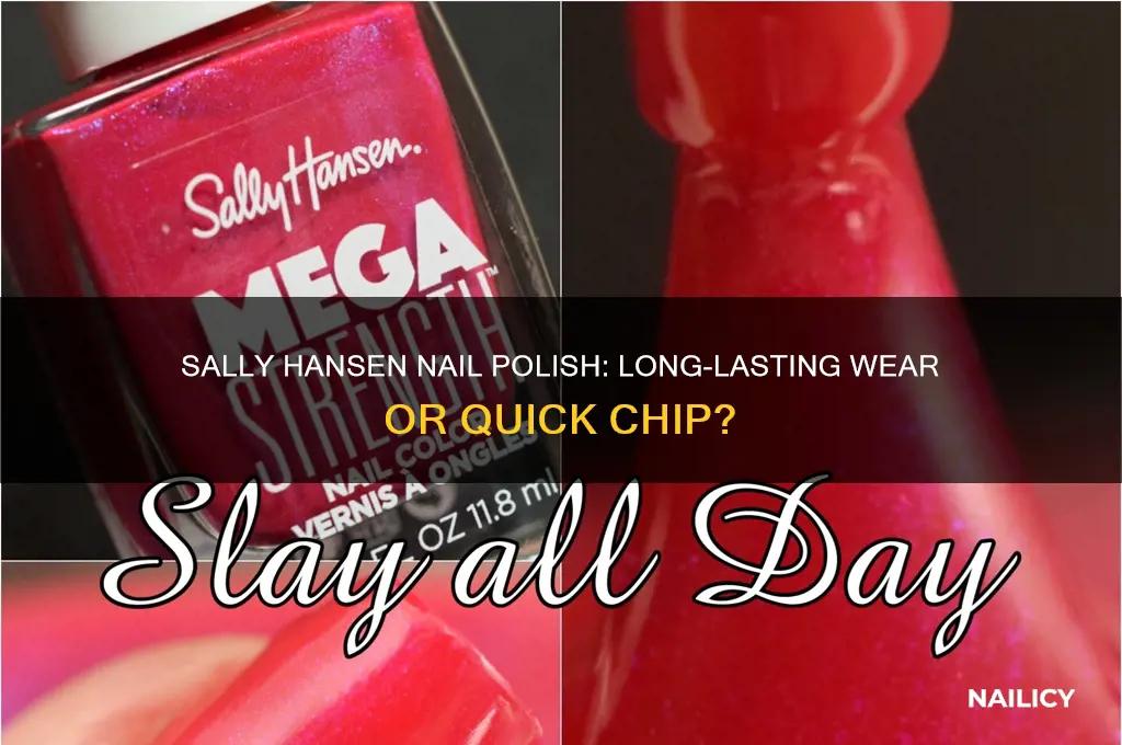 is sally hanseen a well wearing nail polish