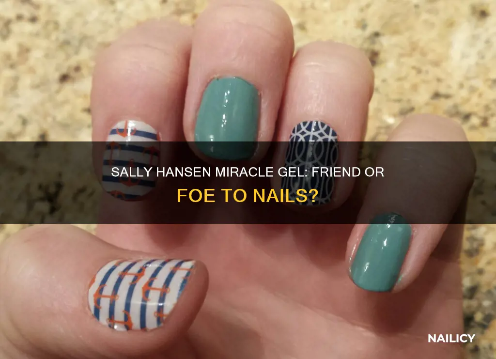 is sally hansen miracle gel bad for your nails