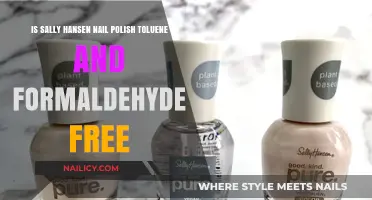 Sally Hansen Nail Polish: Toluene and Formaldehyde-Free Formula?