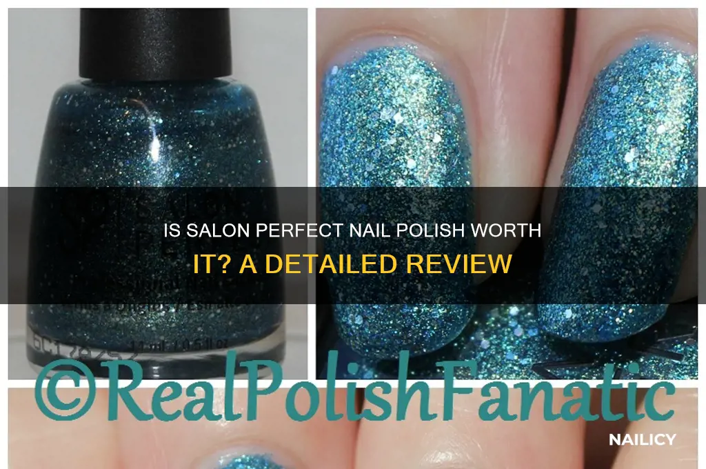 is salon perfect nail polish good