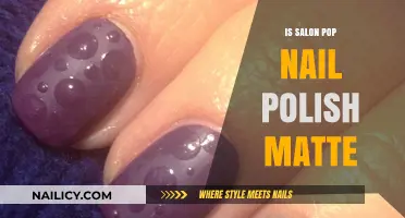 Is Salon Pop Nail Polish Matte? A Comprehensive Review and Guide