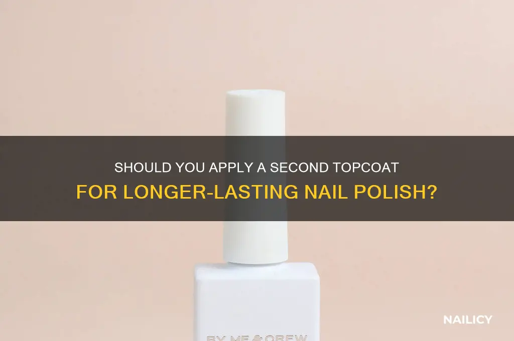 is second coat of topcoat better on nails