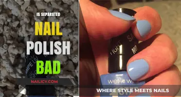 Is Separated Nail Polish Harmful? What You Need to Know