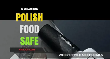 Is Shellac Nail Polish Food Safe? Facts and Safety Tips