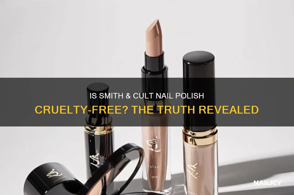 is smith & cult nail polish cruelty free