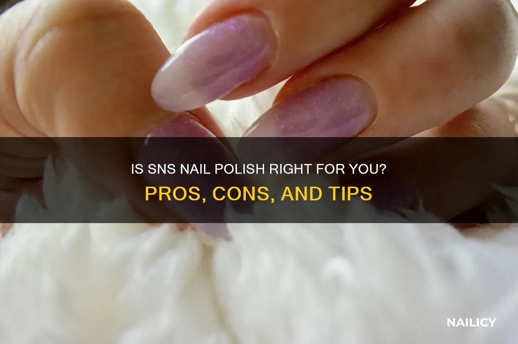 is sns nail polish
