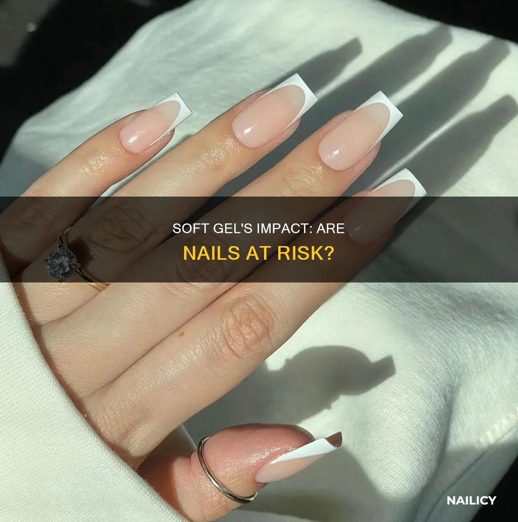 is soft gel bad for nails