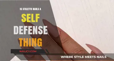 Stiletto Nails: Fashion Statement or Secret Self-Defense Tool?