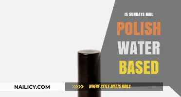 Is Sundays Nail Polish Water-Based? A Comprehensive Guide