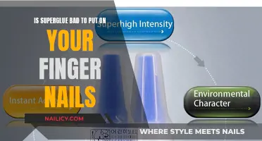 Super Glue and Nails: A Bad Mix?