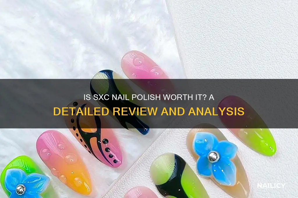 is sxc nail polish good