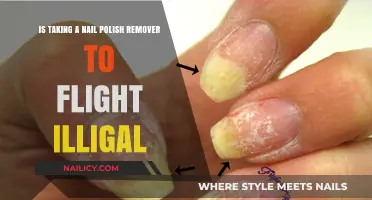Is Nail Polish Remover Allowed on Flights?