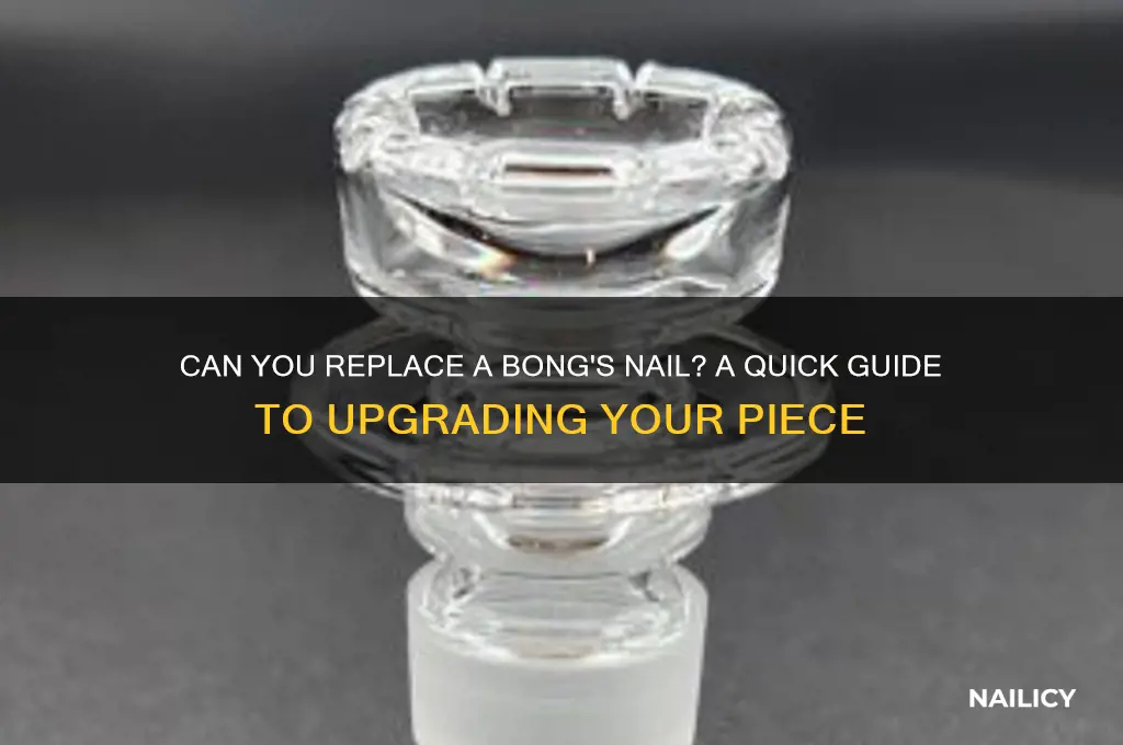 is the nail of a bong changeable