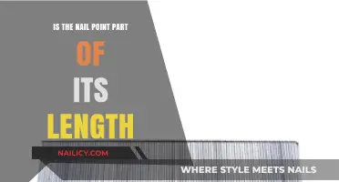 Does the Nail Point Count as Part of Its Total Length?