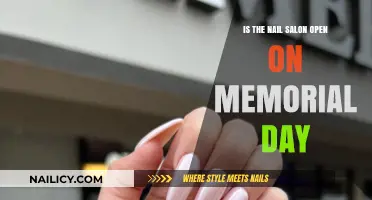 Memorial Day Nail Salon Hours: Is Your Favorite Spot Open?
