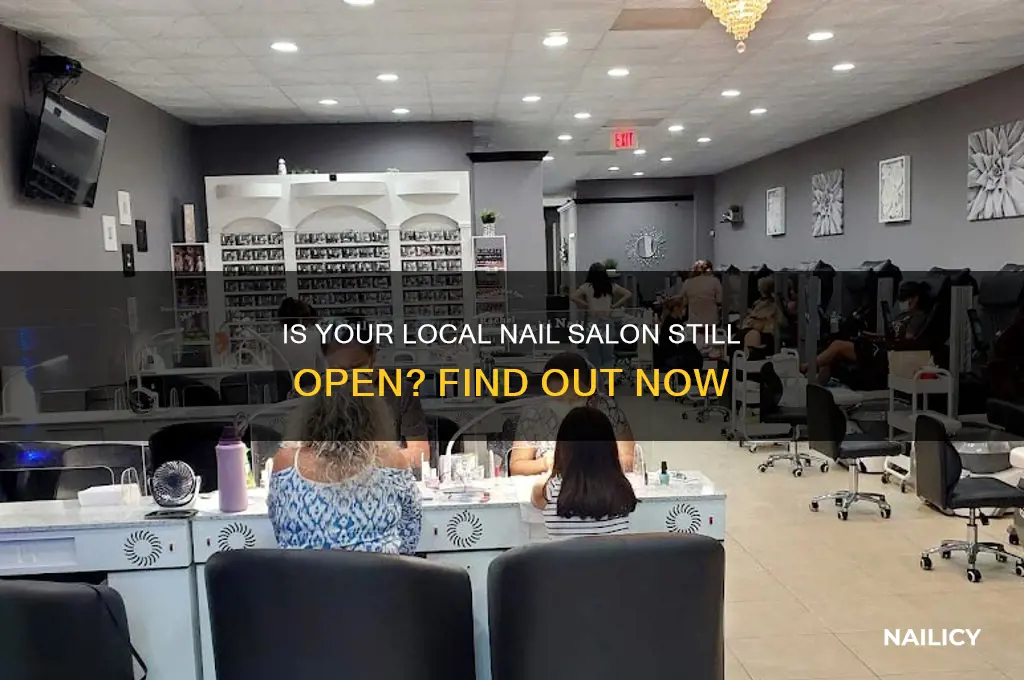 is the nail salon still open