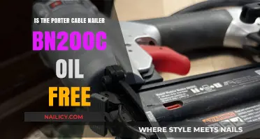 Porter Cable BN200C Nailer: Oil-Free Operation Explained