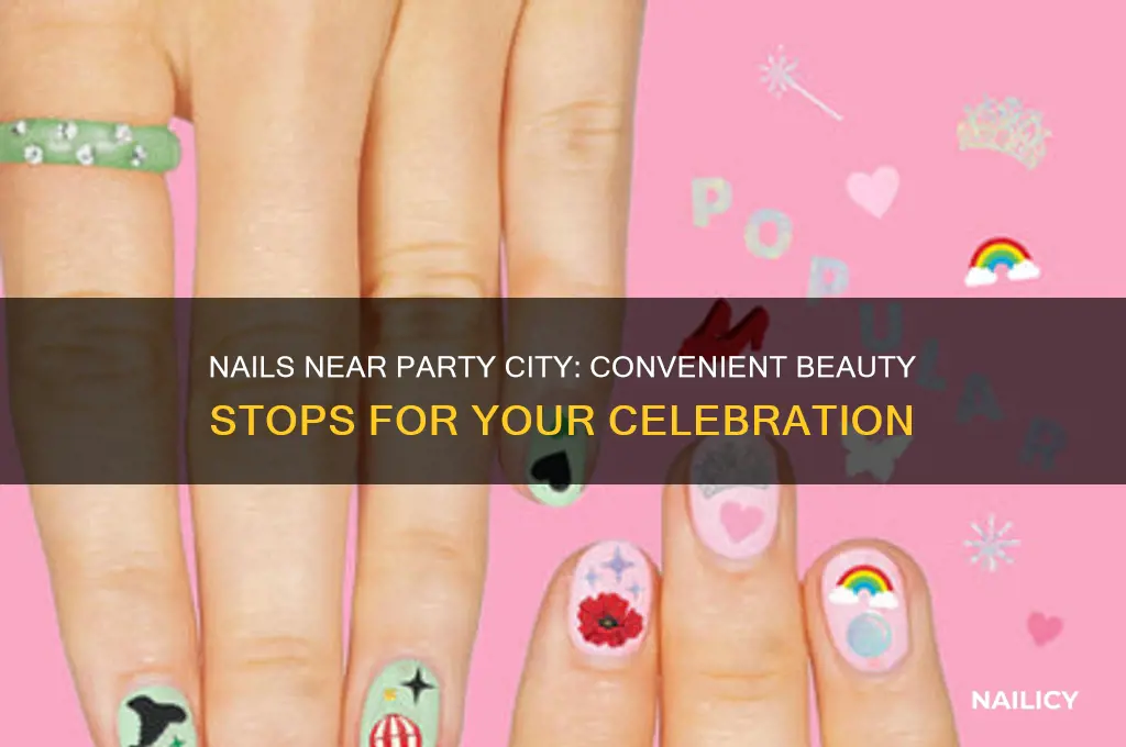 is thee nails next to party city