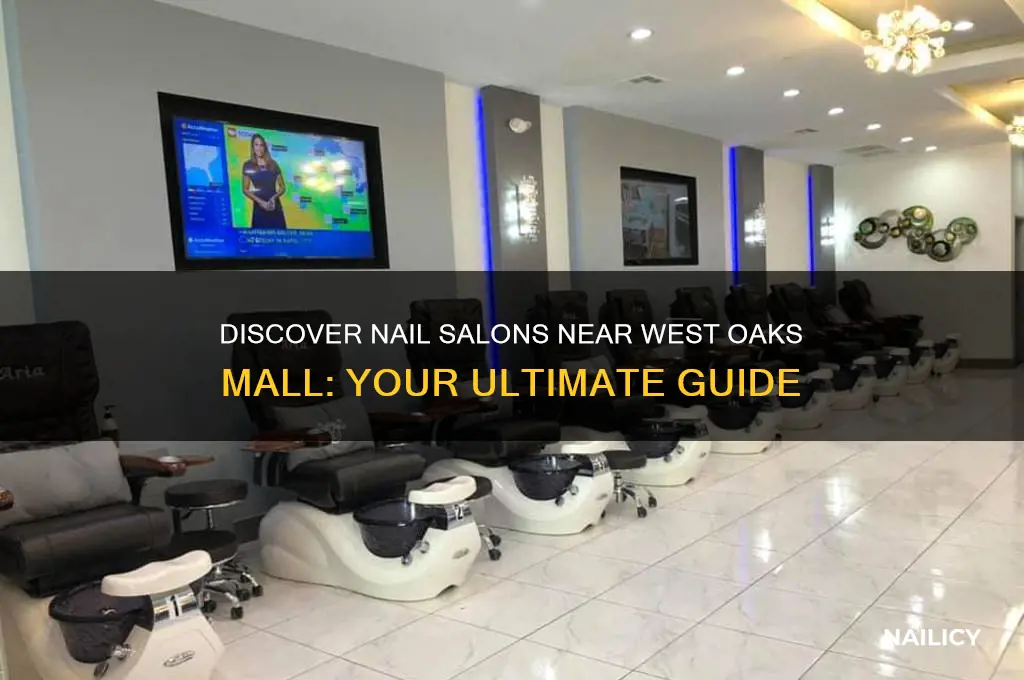 is their a nail salon in west oaks mall