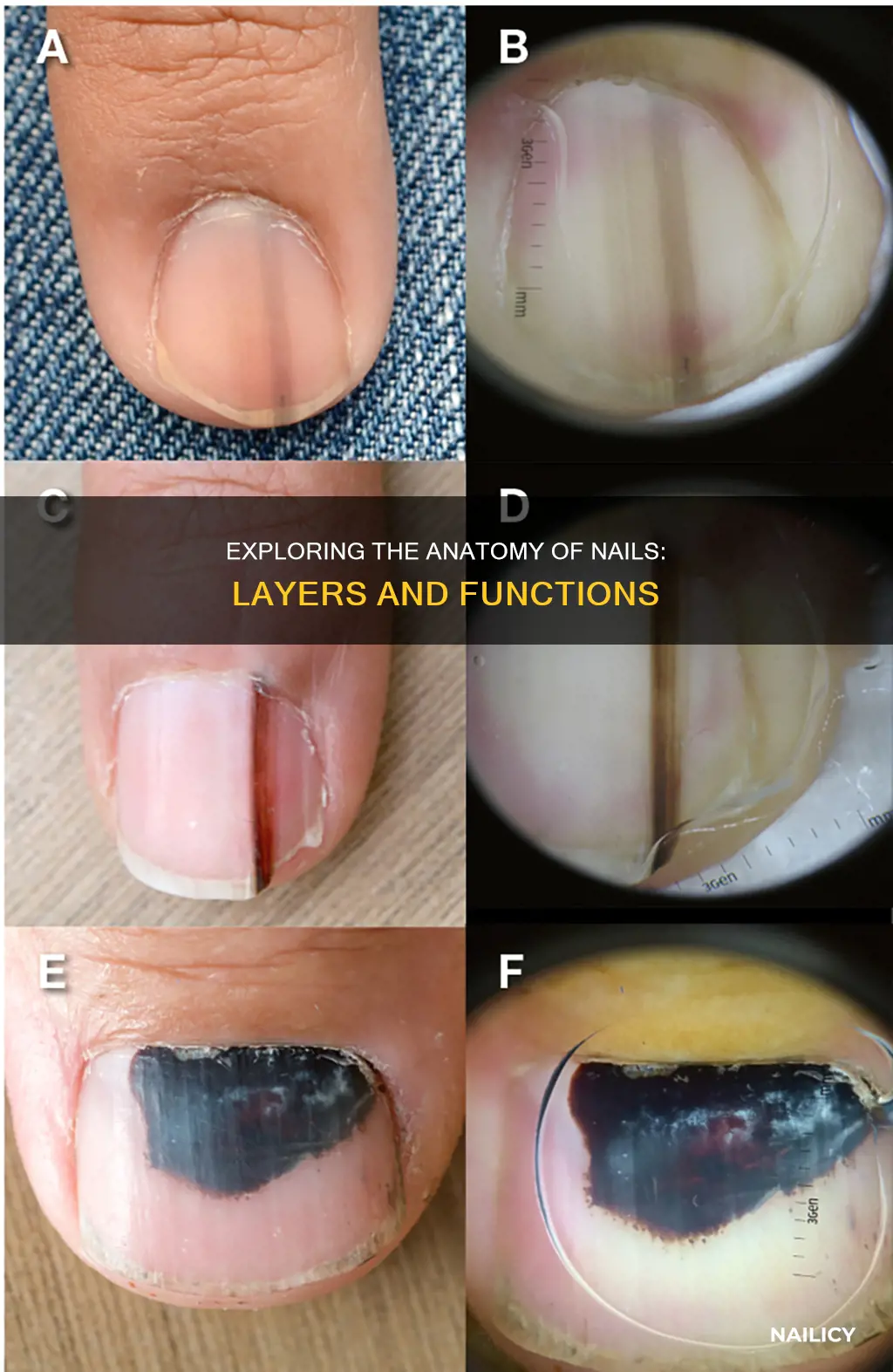 is there a layer between nail and finger