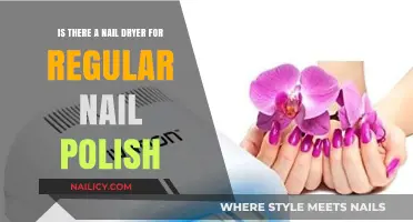 Quick-Dry Solutions: Can Regular Nail Polish Use a Nail Dryer?