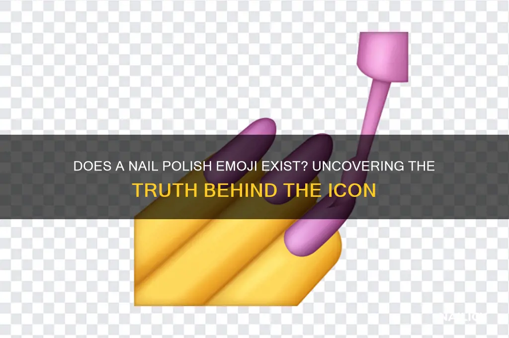 is there a nail polish emoji
