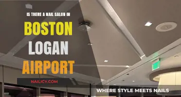 Nail Salon at Boston Logan Airport: Quick Pampering Before Your Flight?