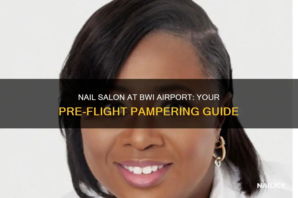 is there a nail salon in bwi airport
