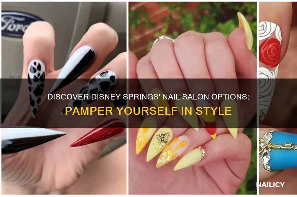 is there a nail salon in disney springs