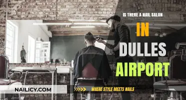 Nail Salon at Dulles Airport: Quick Pampering Before Your Flight?