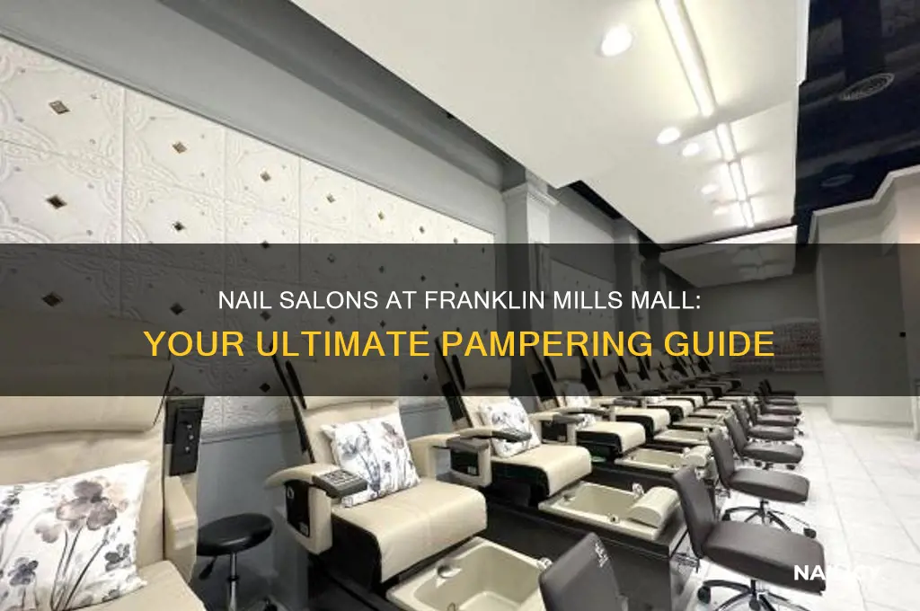 is there a nail salon in franklin mills mall