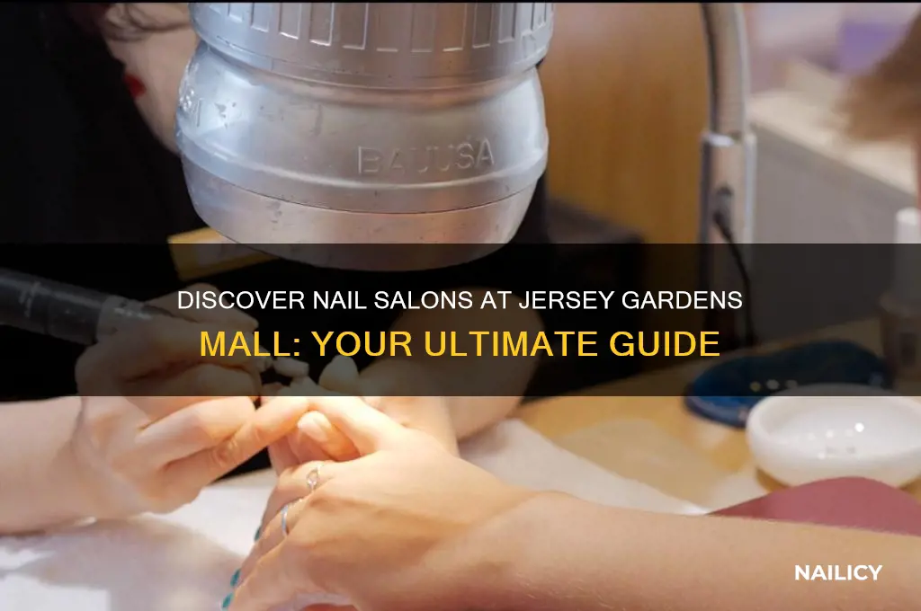 is there a nail salon in jersey gardens mall