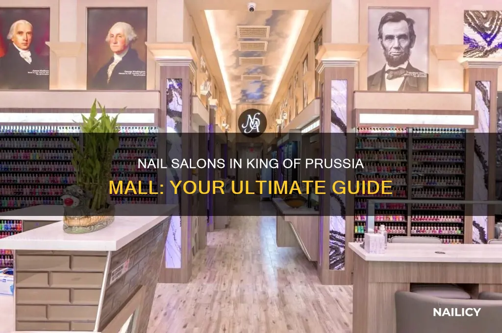 is there a nail salon in king of prussia mall