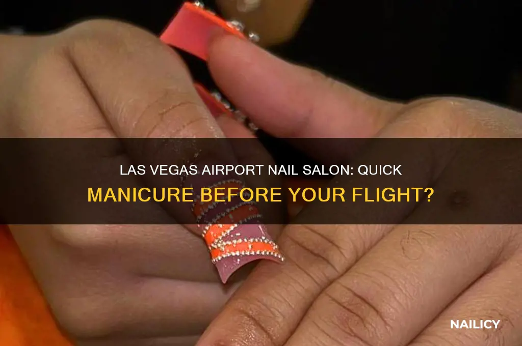 is there a nail salon in las vegas airport