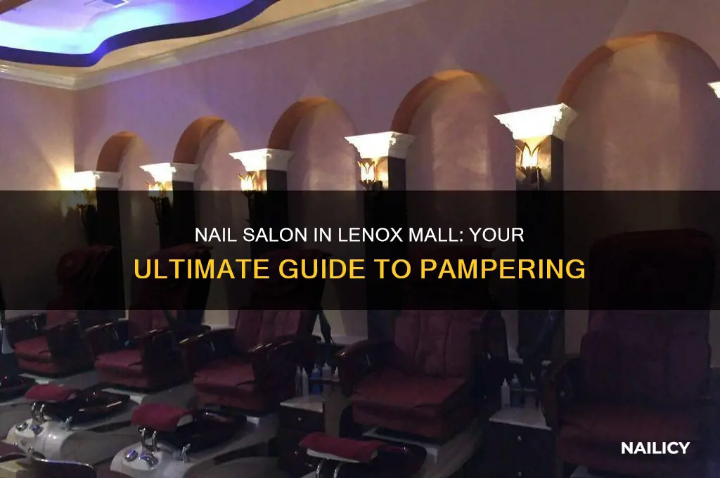 is there a nail salon in lenox mall