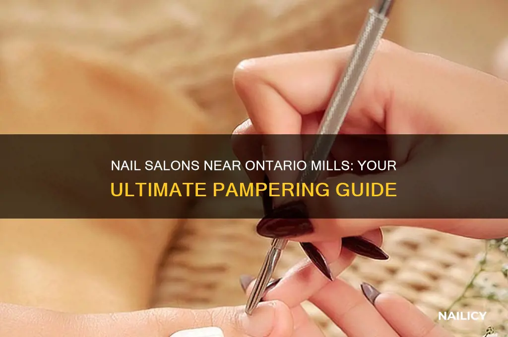 is there a nail salon in ontario mills