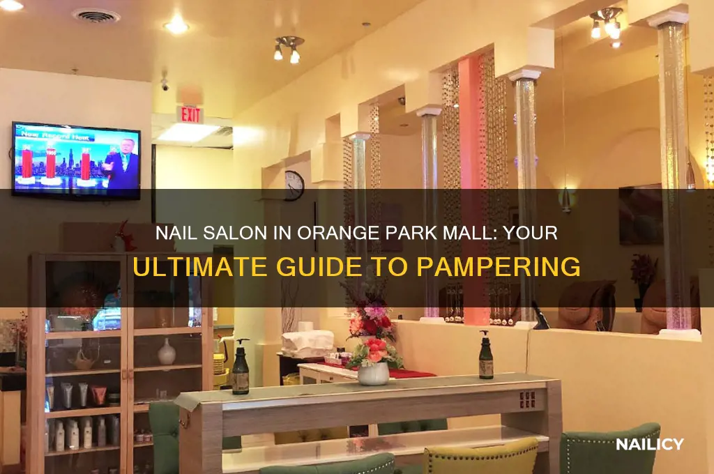 is there a nail salon in orange park mall